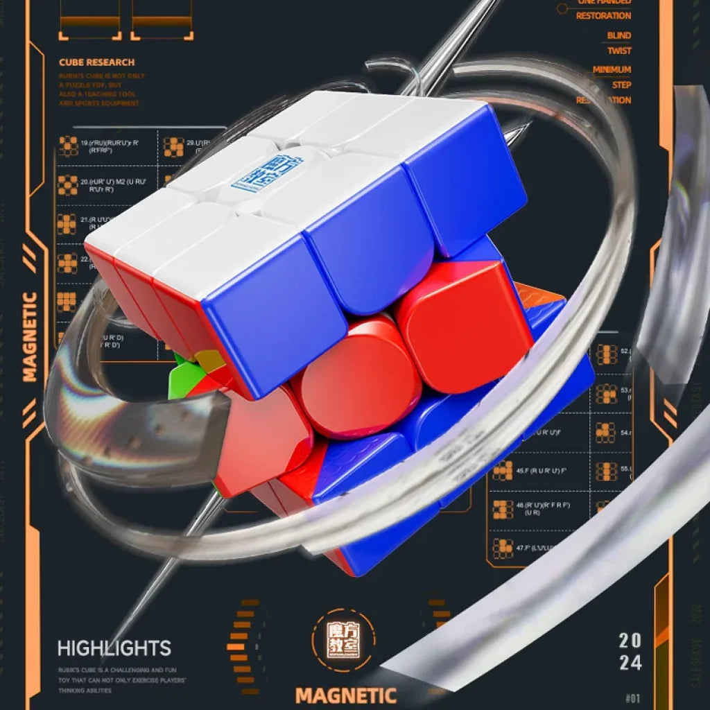Moyu Meilong 3M V2 Magnetic Magic Cube 3X3 Professional
