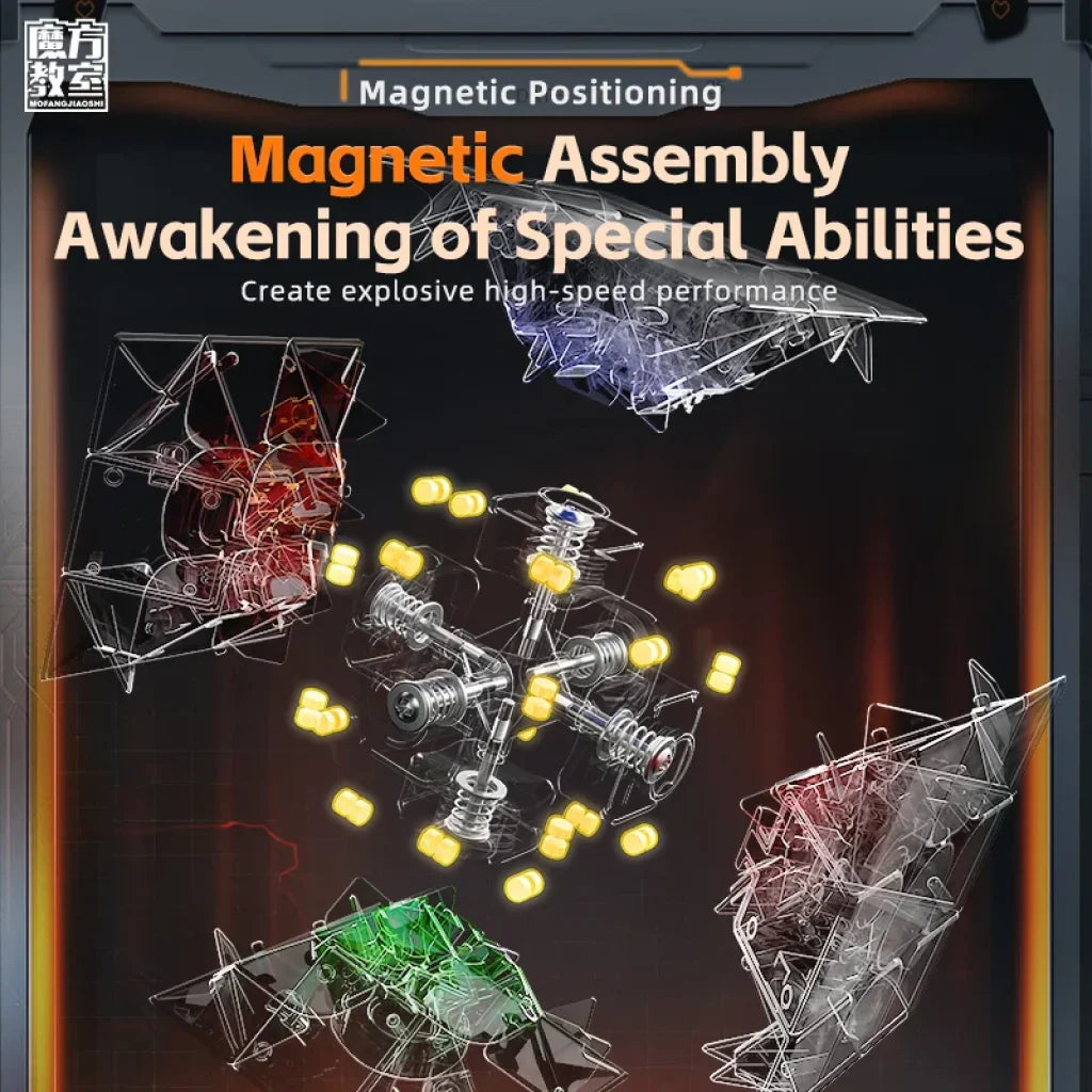 Moyu Meilong 3M V2 Magnetic Magic Cube 3X3 Professional