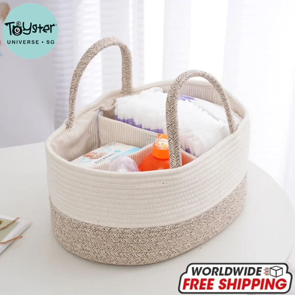 Multifunctional Portable Mommy Bag Storage Basket