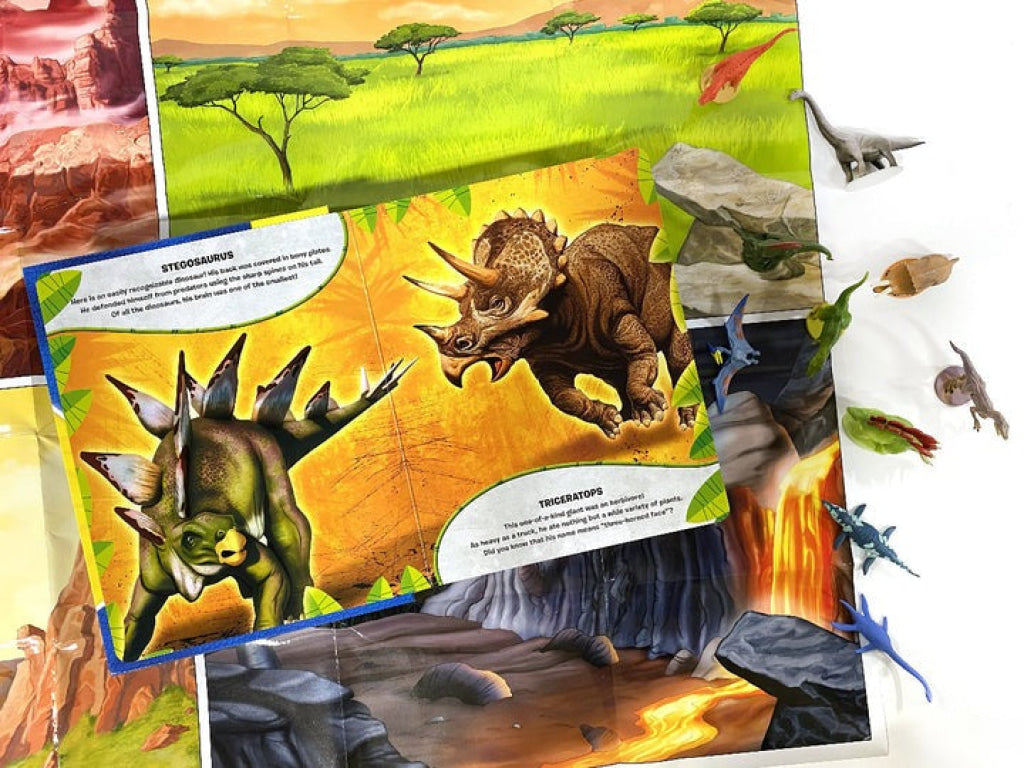 My Busy Book: Dinosaurs Phidal