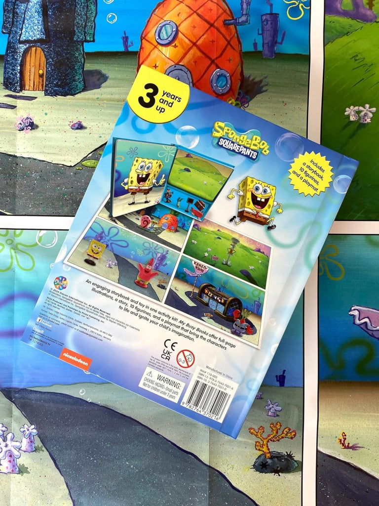 My Busy Book: Nickelodeon Spongebob 25Th Anniversary