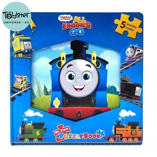 My First Puzzle Book: Mattel Thomas On The Go & Friends