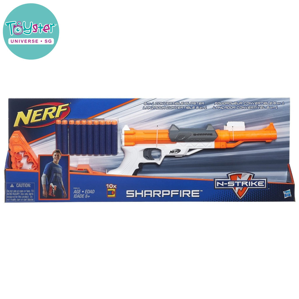 Nerf N-Strike Sharpfire Blaster (Free Frustration Packaging)