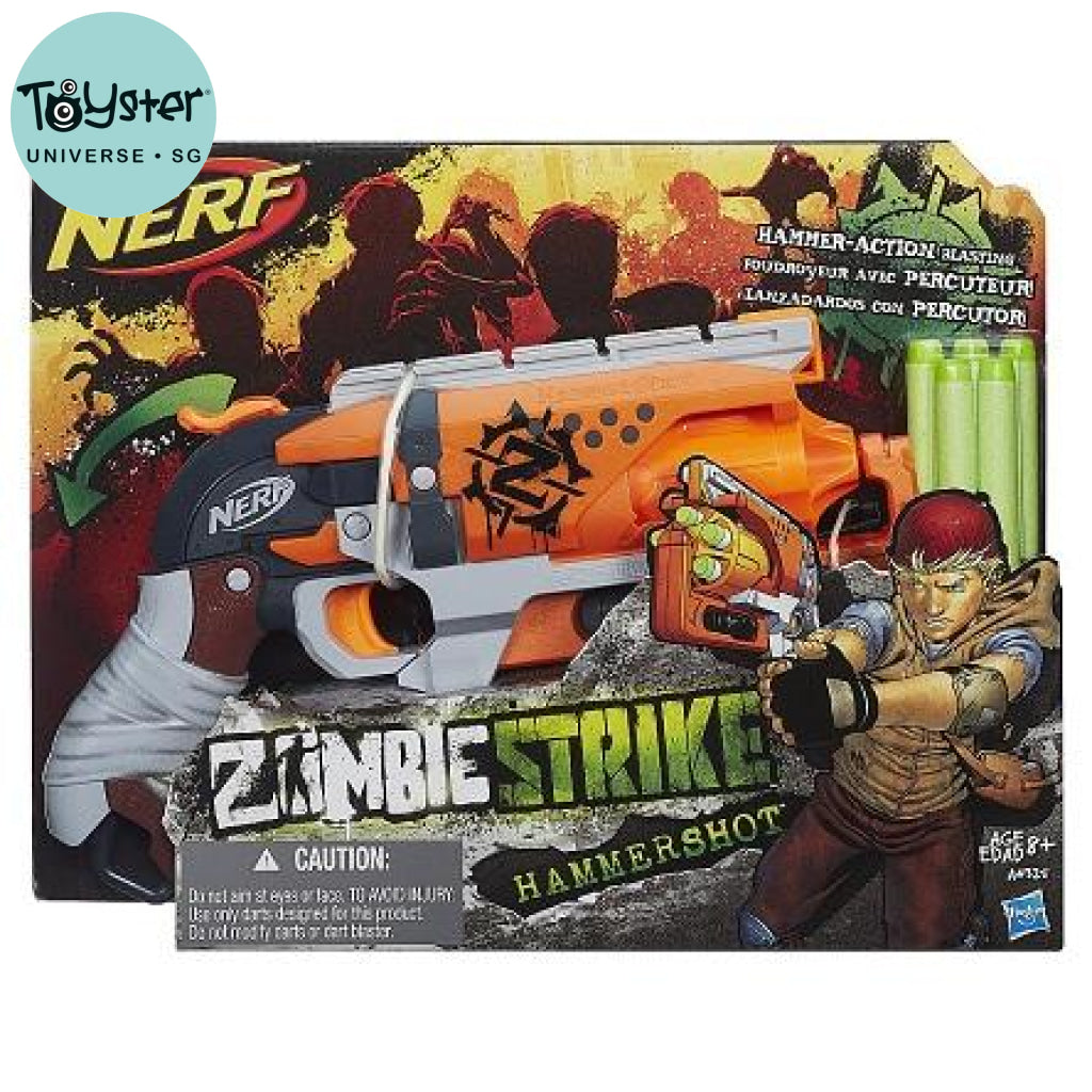Nerf Zombie Strike Hammershot Blaster Nerf