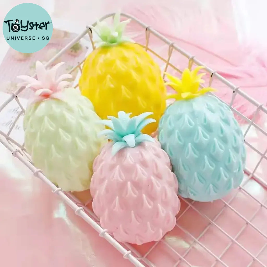 New Anti Stress Fun Soft Pineapple Ball
