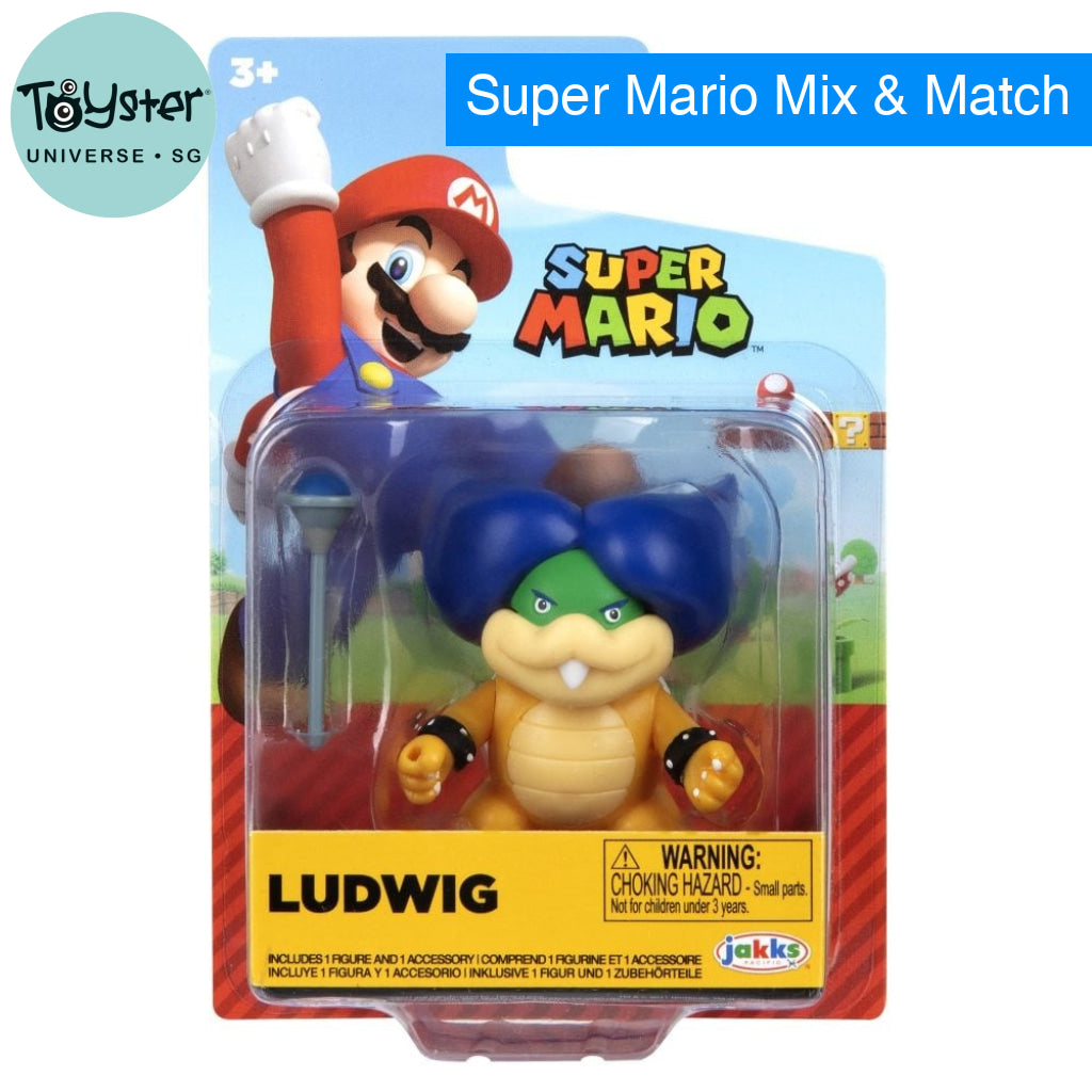 Nintendo Ludwig Von Koopa 2.5-inch Articulated Figure - Nintendo