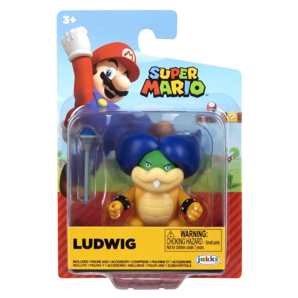 Nintendo Ludwig Von Koopa 2.5-inch Articulated Figure - Nintendo