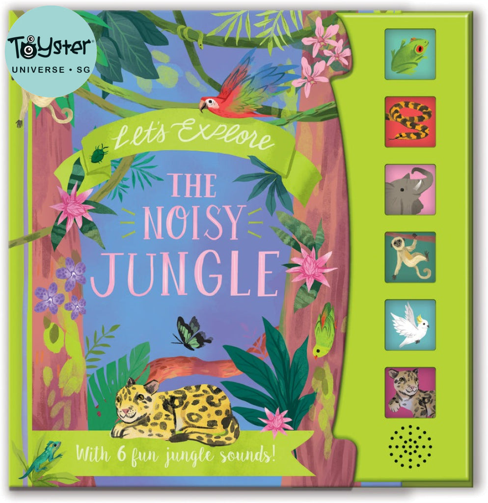 North Parade Nature 6 Button Sound Books Noisy Jungle North Parade