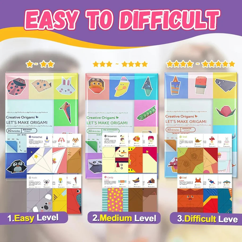 Origami Kit For Beginners 30/96 Sheets