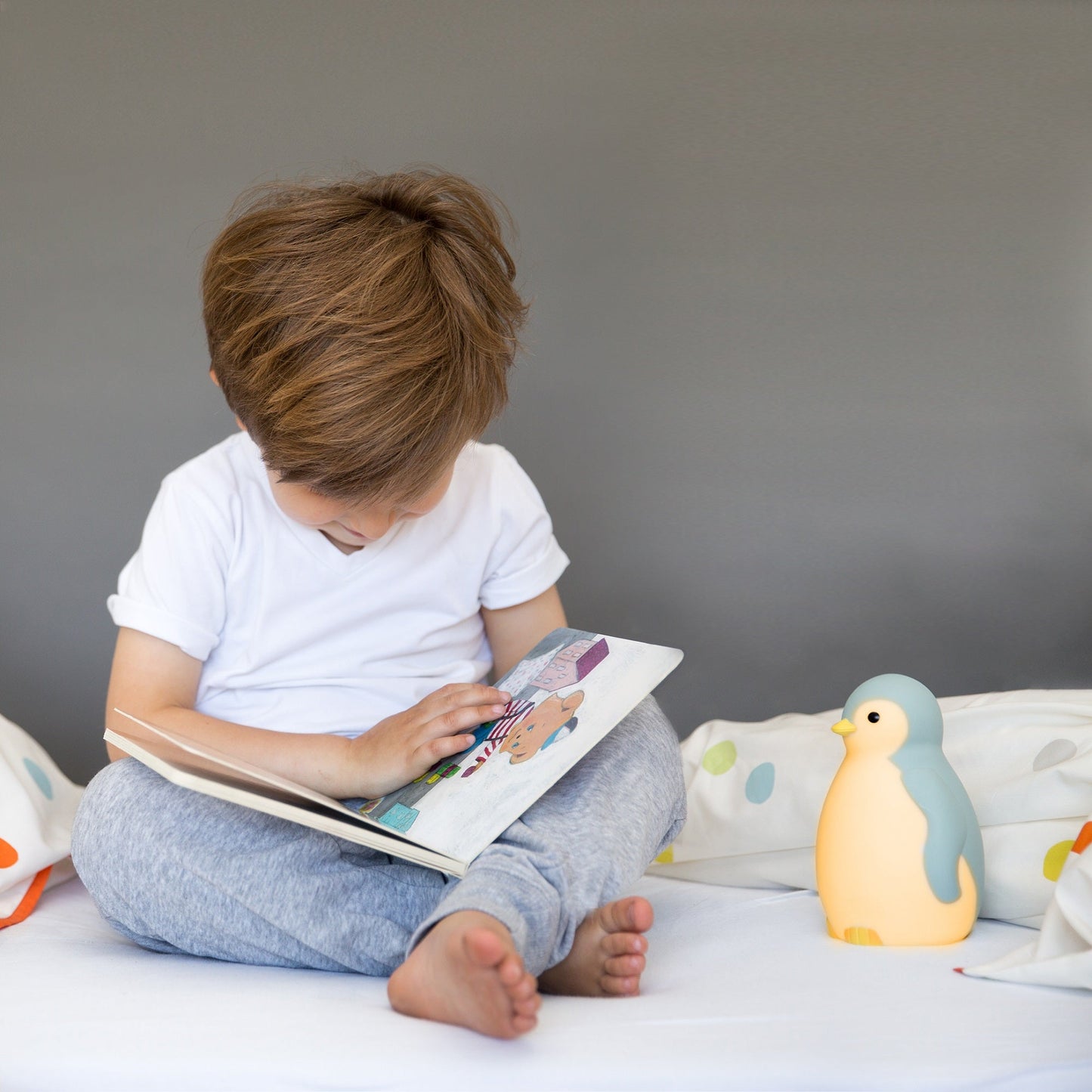 Sleep Trainer with Nightlight and Wireless Speaker - Pam the Penguin