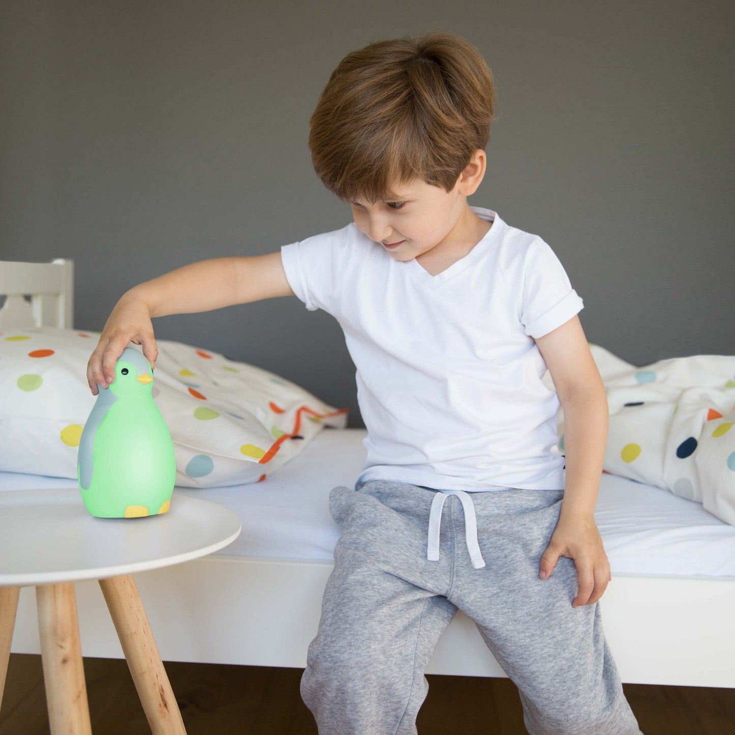 Sleep Trainer with Nightlight and Wireless Speaker - Pam the Penguin