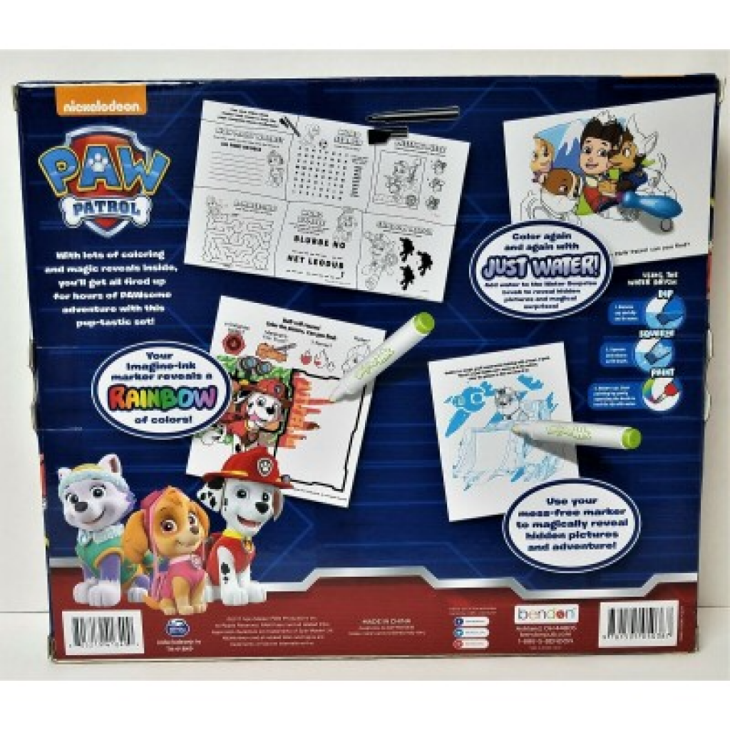 Paw Patrol 4 In 1 Activity Box Set Patrol