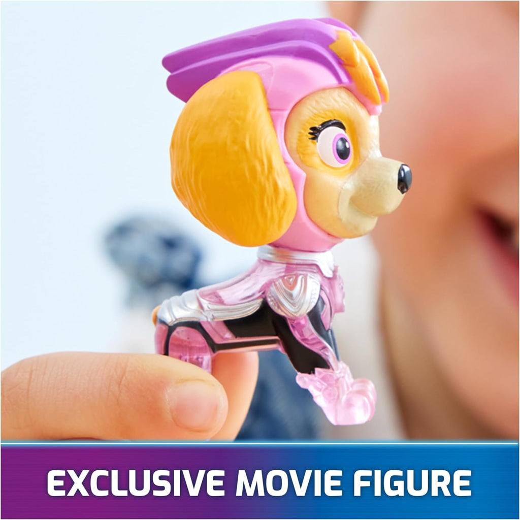 Paw Patrol Airplane Toy With Skye Mighty Pups Action Figure Lights And Sounds