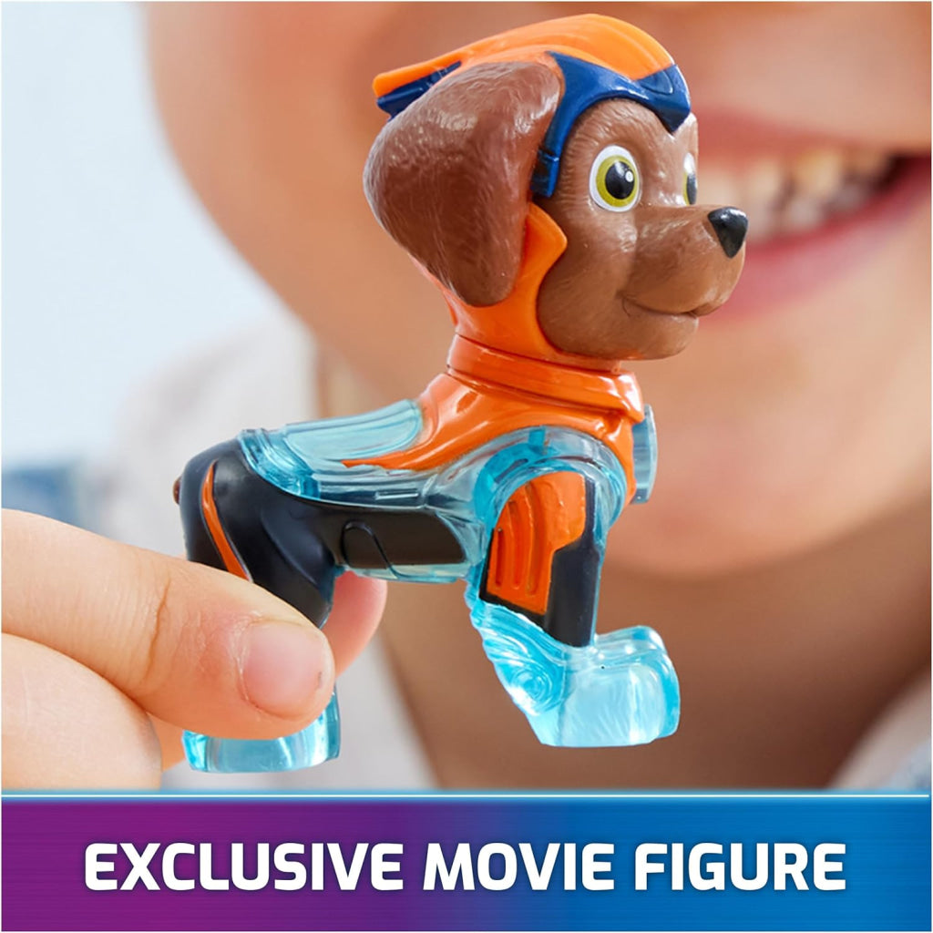 Paw Patrol Toy Jet Boat With Zuma Mighty Pups Action Figure Lights And Sounds