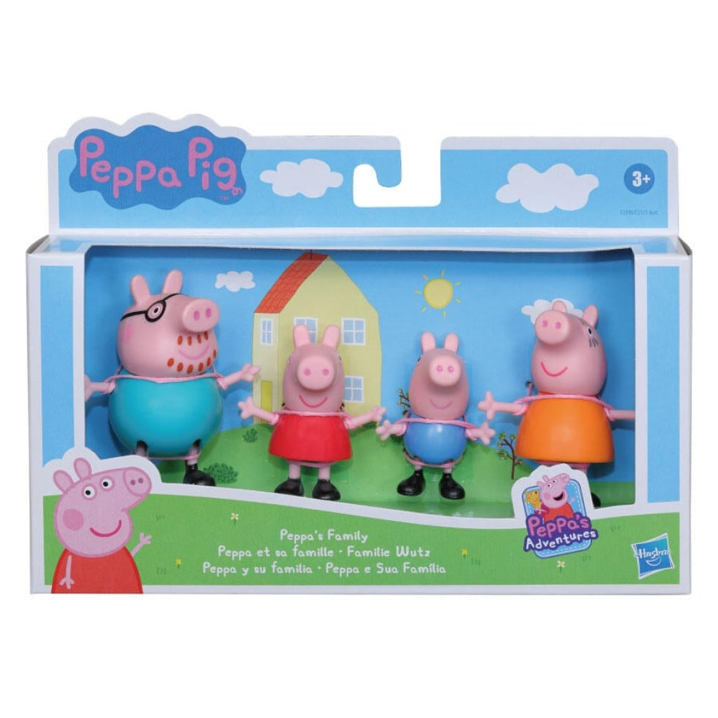 Peppa Pig Family 4 Pack - Assorted - Peppa Pig