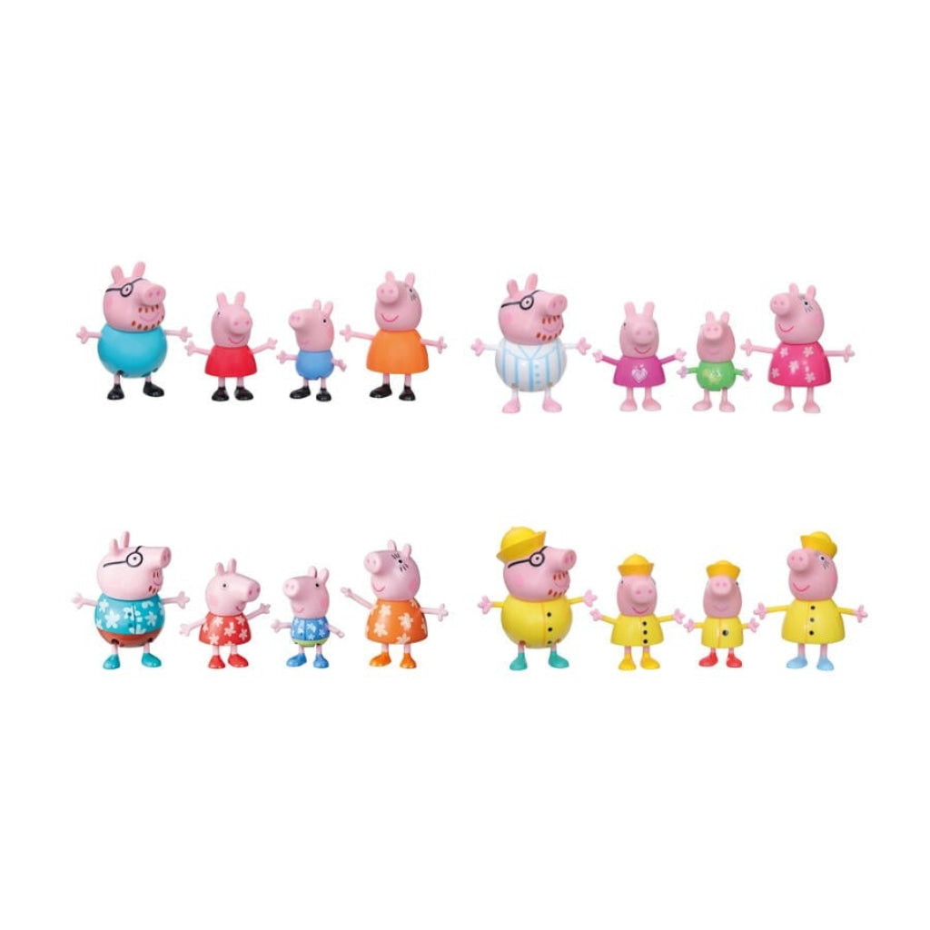 Peppa Pig Family 4 Pack - Assorted - Peppa Pig