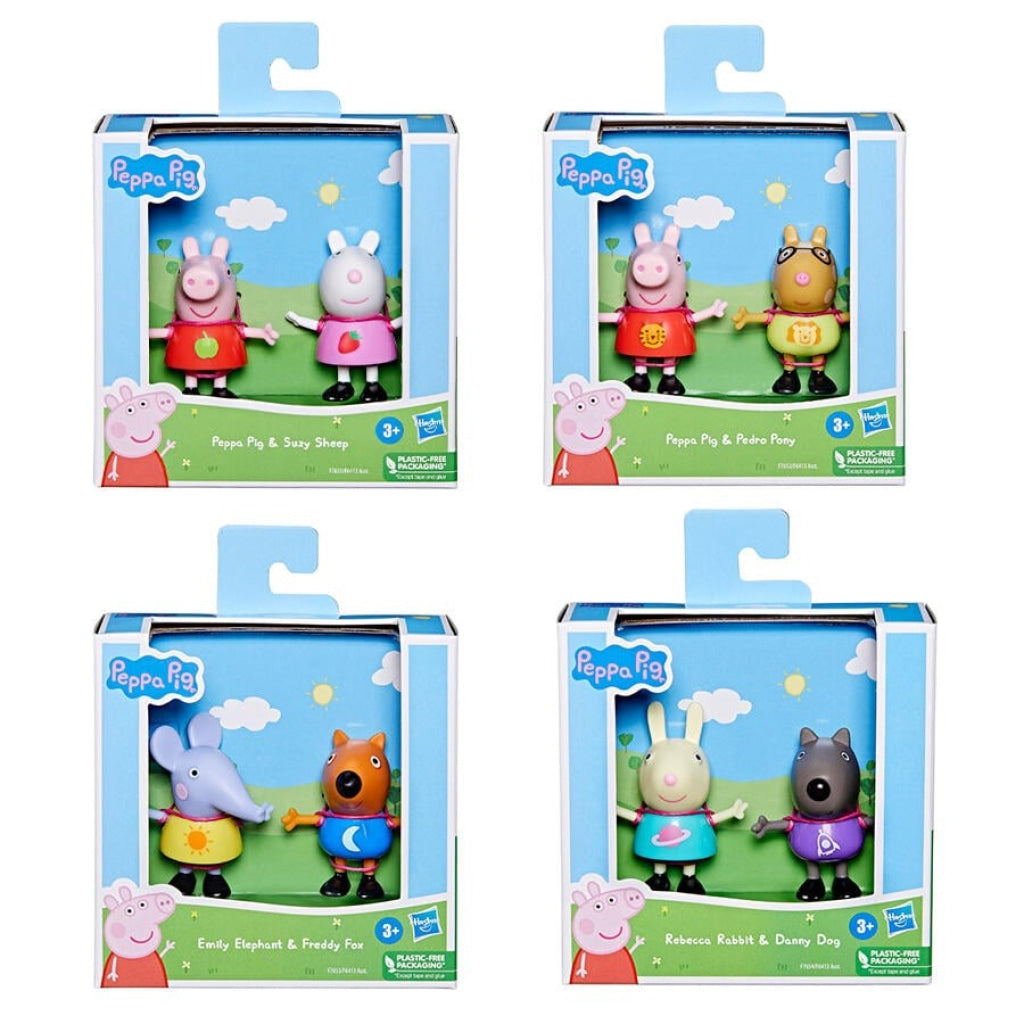 Peppa Pig Peppa’s Best Friends 2-Figures- Assorted - Peppa Pig