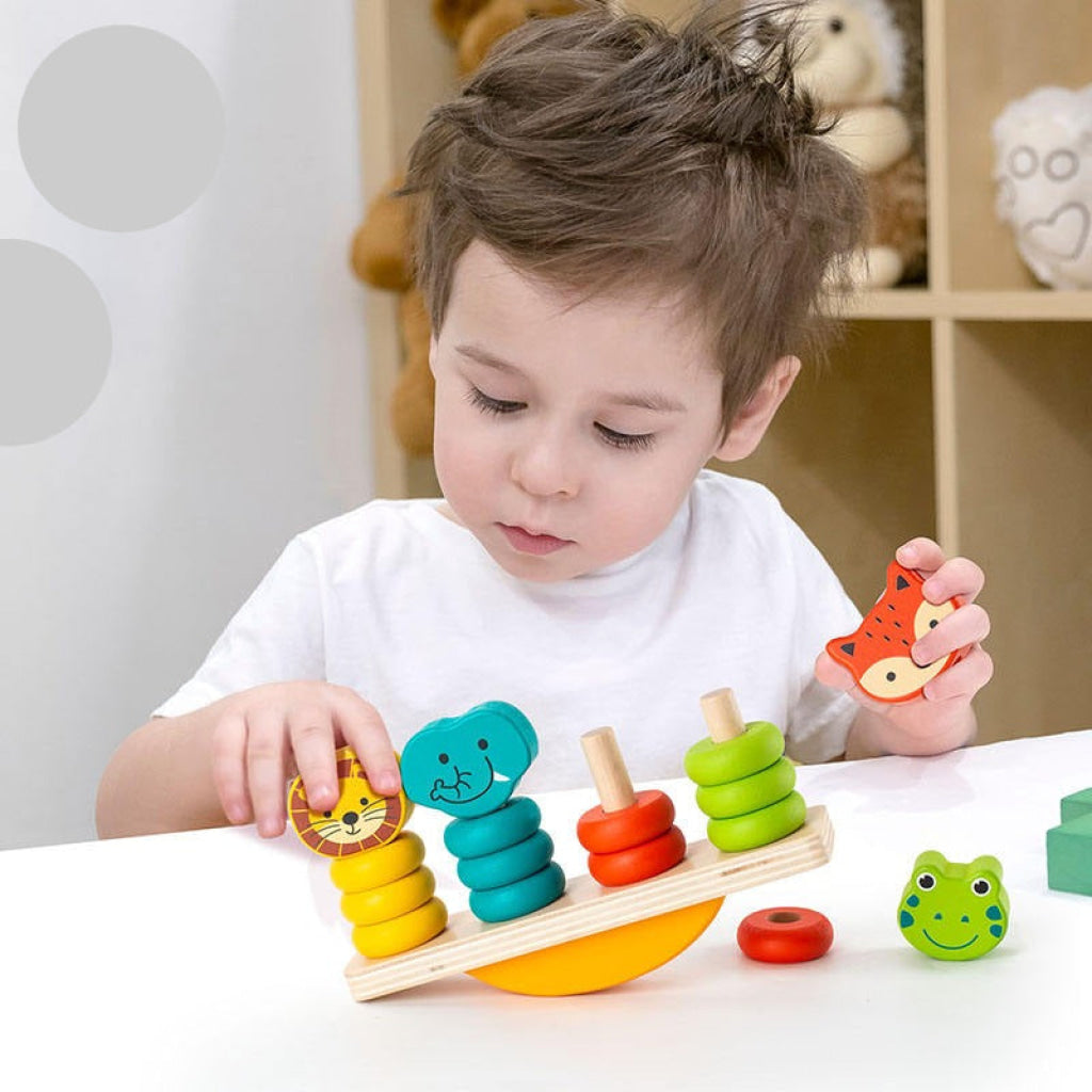 PHOOHI Wooden Animal Balance - PHOOHI