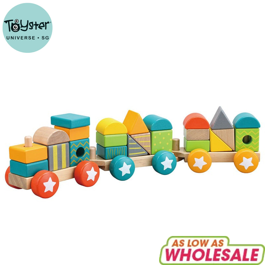 PHOOHI Wooden Stacking Train - PHOOHI