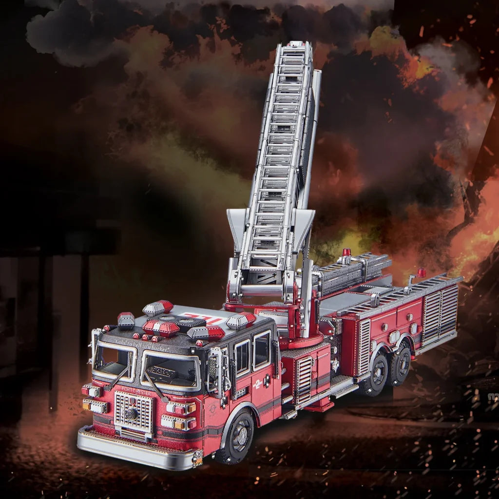 Piececool 3D Metal Puzzles Ladder Truck