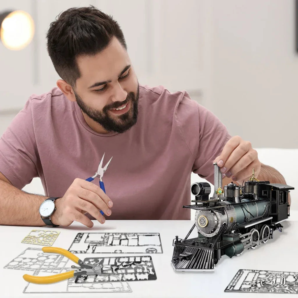 Piececool Puzzle 3D Metal Mogul Locomotive