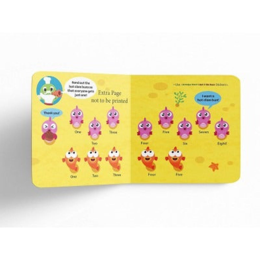 Pinkfong Baby Shark - Grandpa Shark’s Hot Clam Buns: Padded Story Books Pinkfong