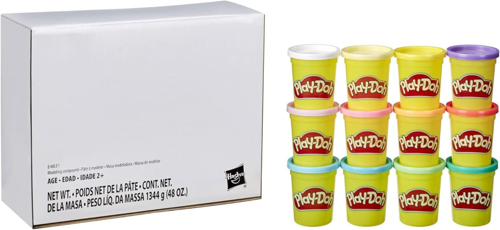 Play-Doh 12 Pack Case of Spring Colors (Frustration Free Packaging) - Play-Doh