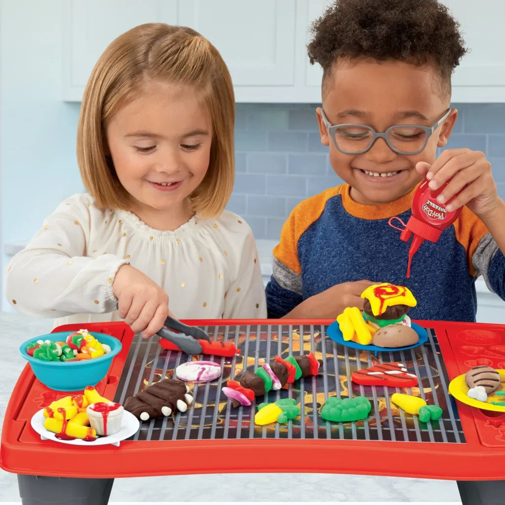Play-Doh Kitchen Creations Big Grillin’ Playset (Frustration Free Packaging) - Play-Doh
