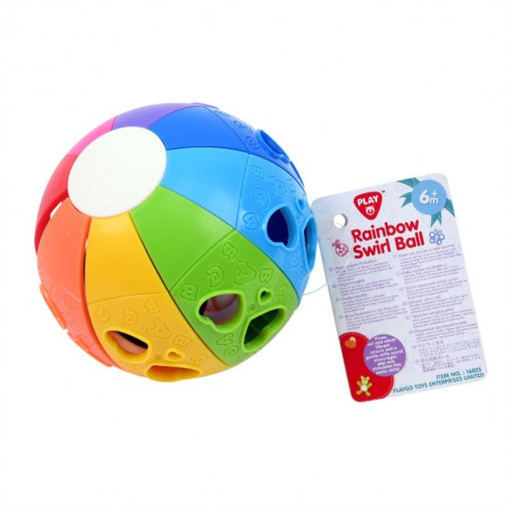 Playgo Rainbow Swirl Ball - Playgo