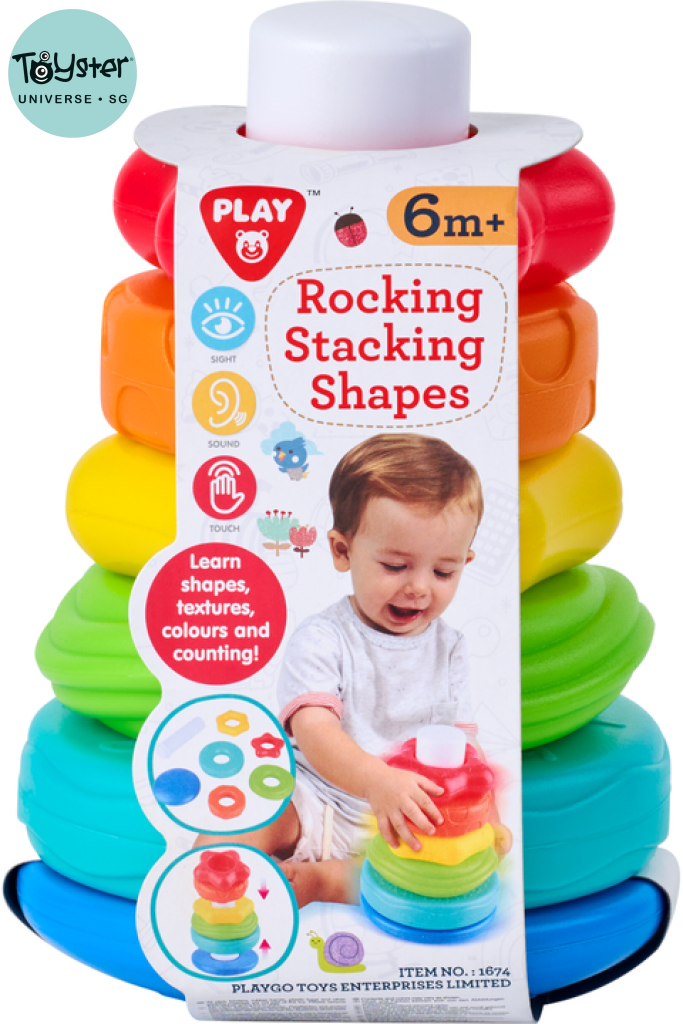 Playgo Rocking Stacking Shapes - Sing Dong