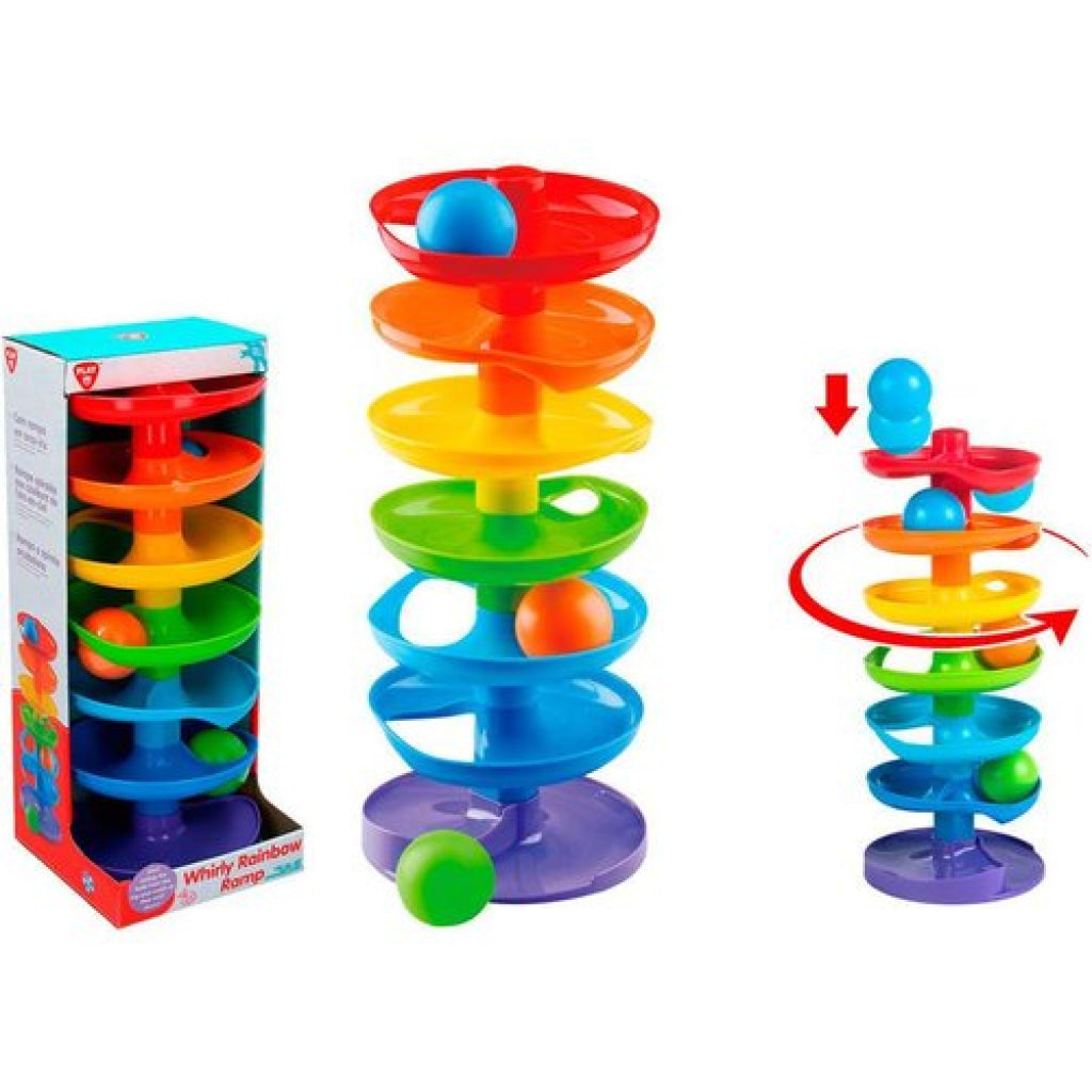 Playgo Whiry Rainbow Ramp - Playgo
