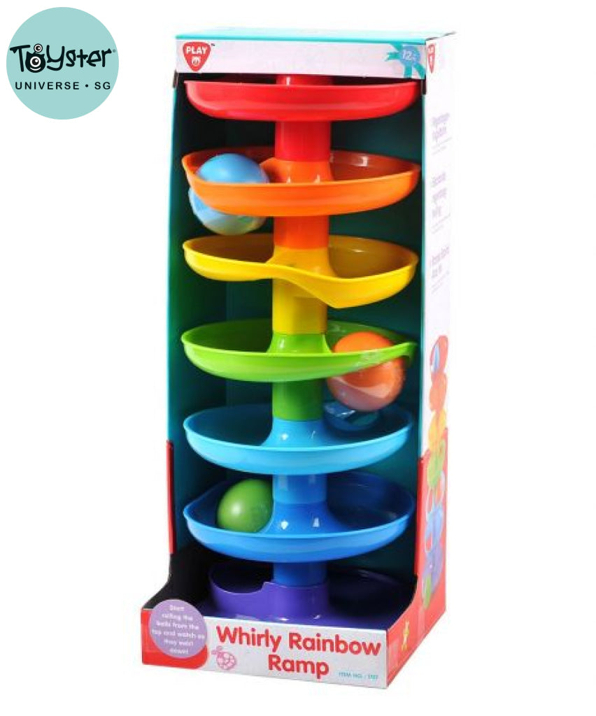 Playgo Whiry Rainbow Ramp - Playgo
