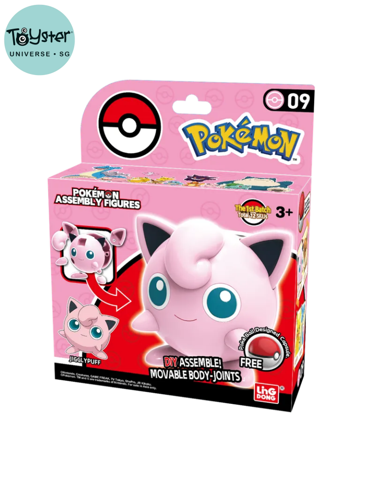 Pokemon Assembly Figures- Jigglypuff Pokémon
