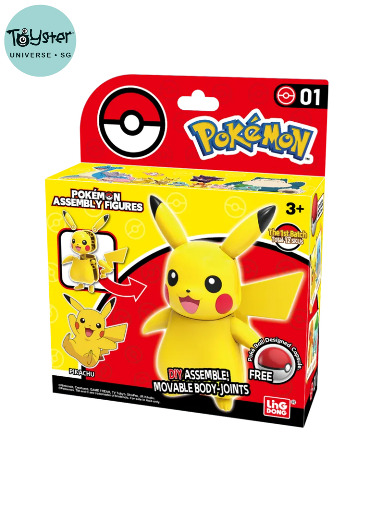 Pokemon Assembly Figures- Pikachu Pokémon