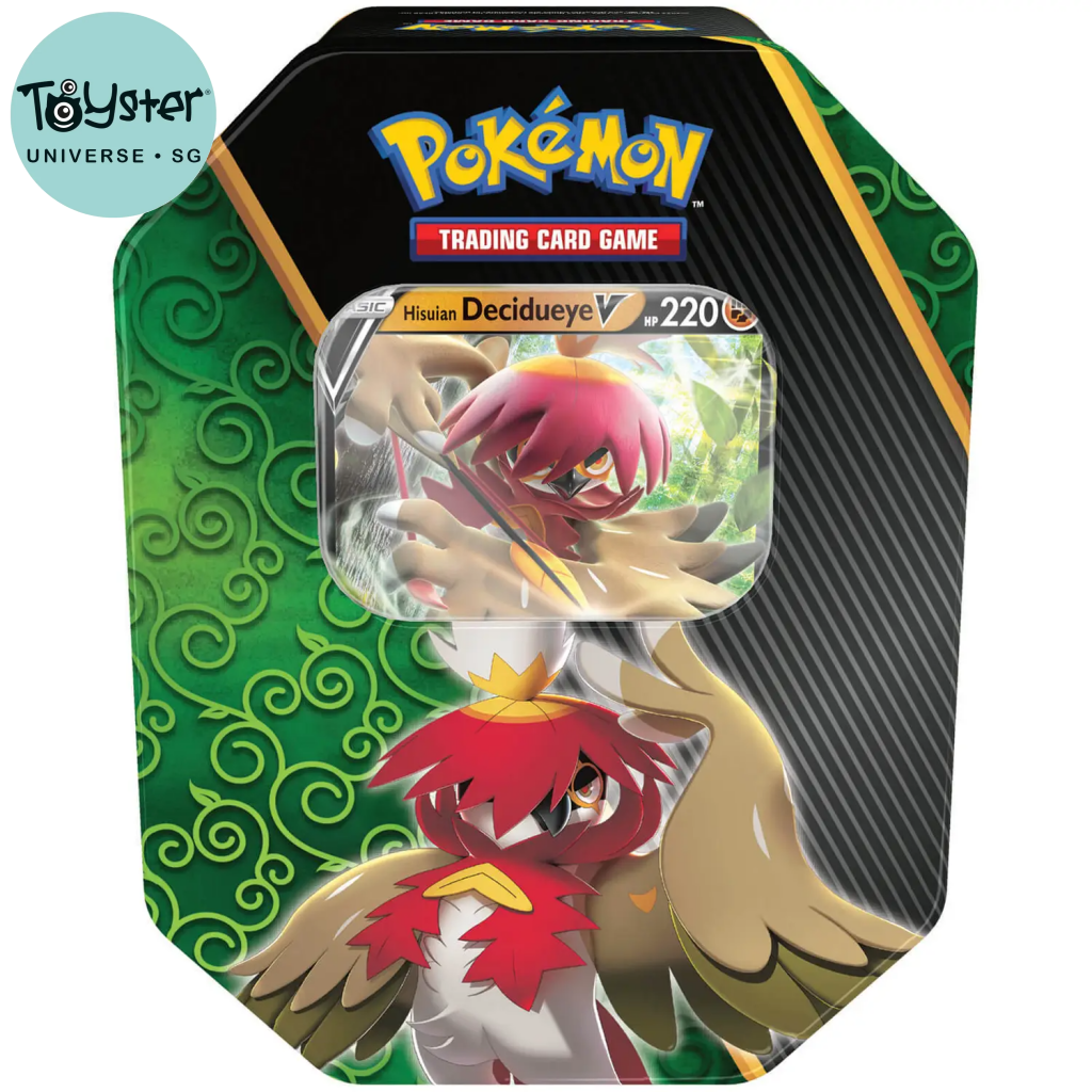 Pokemon Tcg: Divergent Powers Tins - Hisuian Decidueye V Pokémon