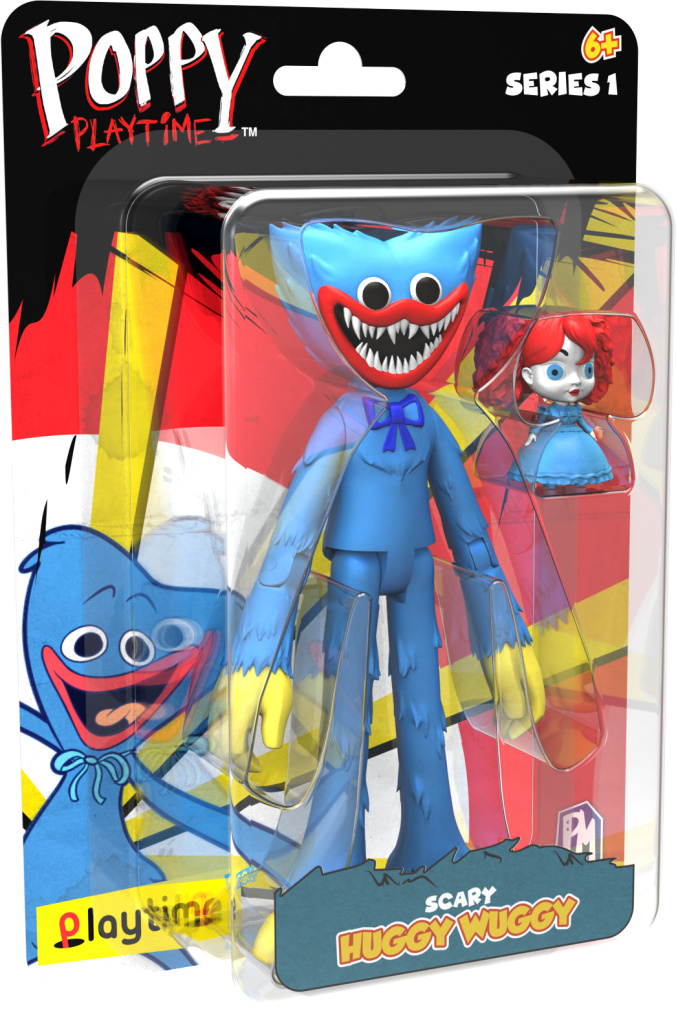 Poppy Playtime - Scary Huggy Wuggy Action Figure Poppy Playtime