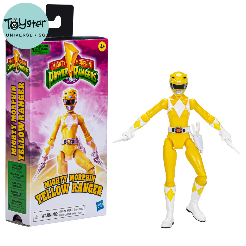 Power Rangers Mighty Morphin 30Th Anniversary Yellow Ranger Action Figure