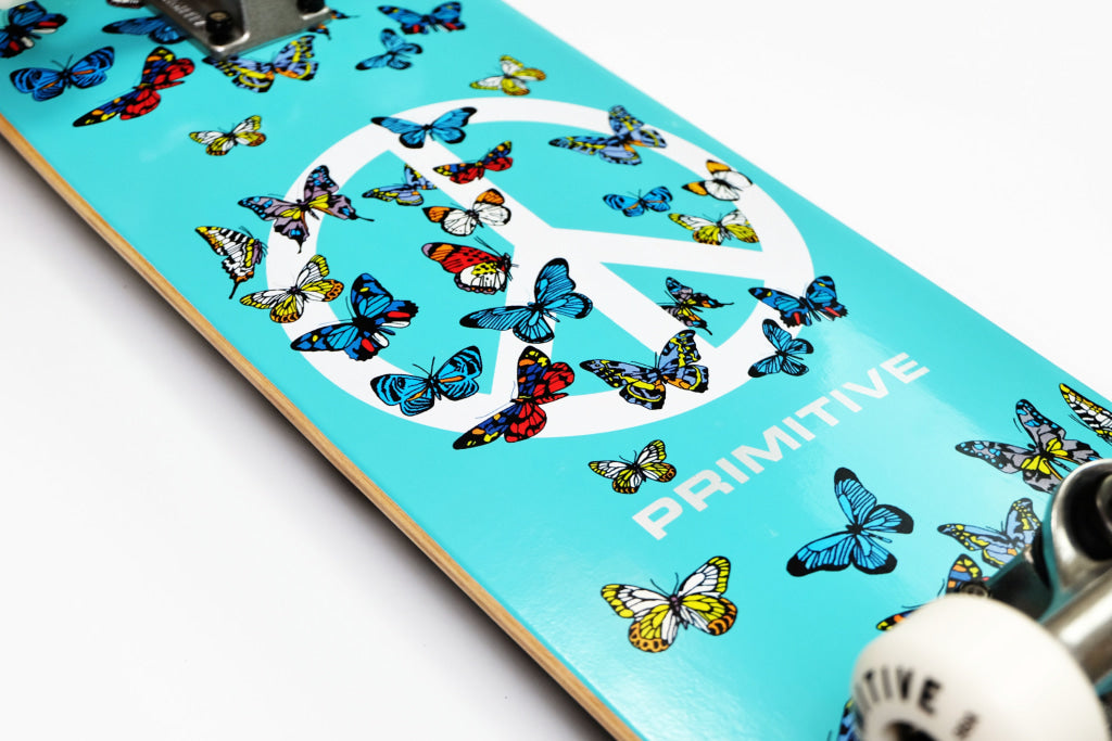 Primitive Codes Teal Skateboard - 8.0 - Skateboard