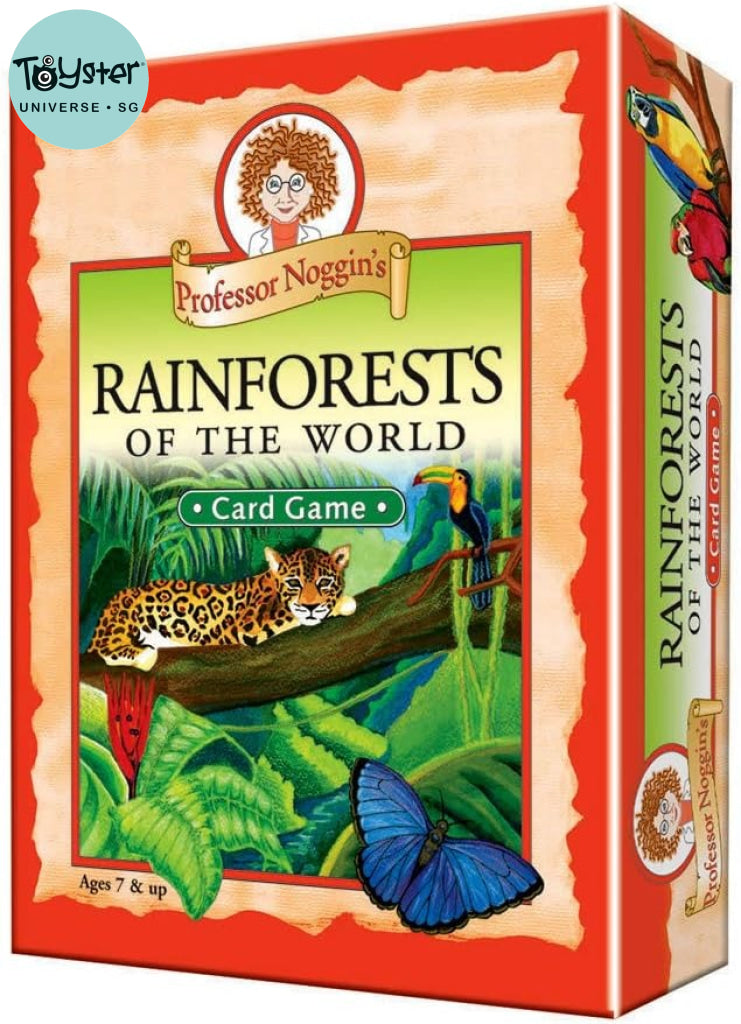Professor Noggin’s Rainforest of the World Card Game Professor Noggin’s