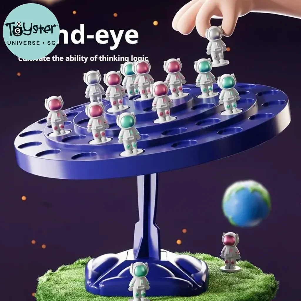 Puzzle Balance Tree Folding Space Man Board Game