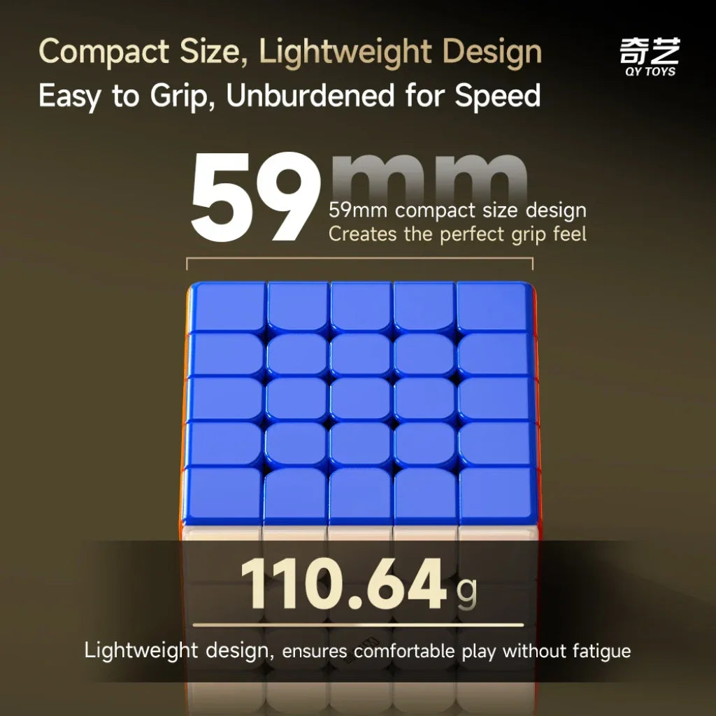 QiYi Warrior 5x5 Magnetic UV Magic Cube - 5x5