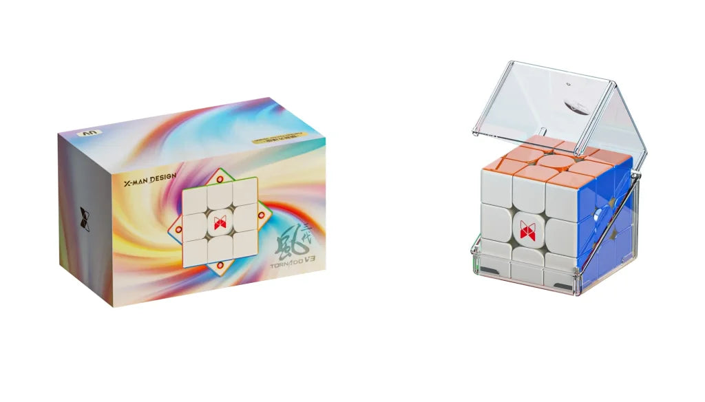 QiYi XMD Tornado V3 Premiun Standard Speed Cube - Pioneer UV