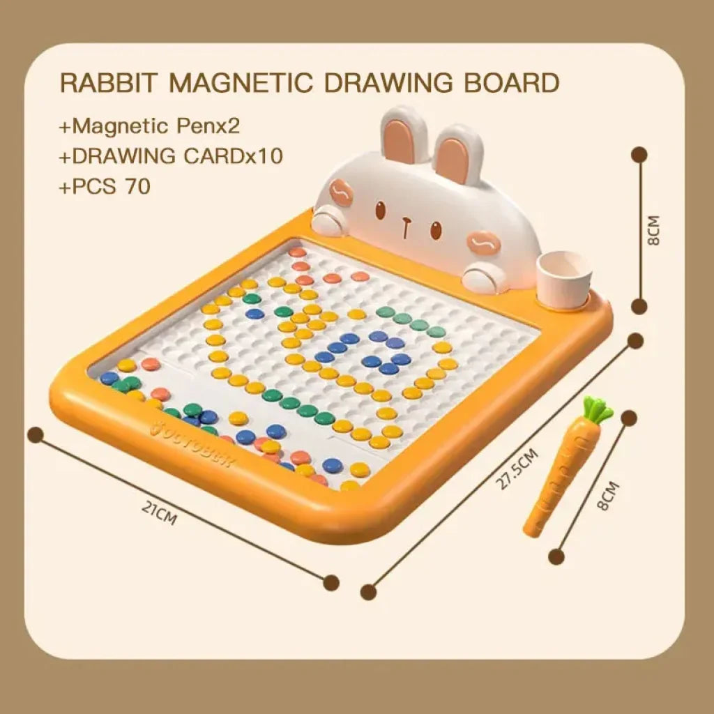 Rabbit Magnetic Drawing Board 27CM Large Rabbit
