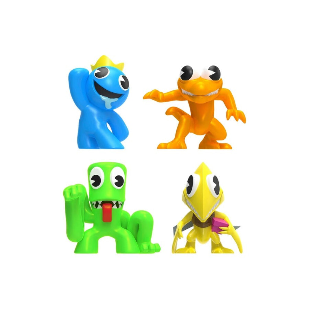 Rainbow Friends Series 2 Mini Figure 4 Pack Neon