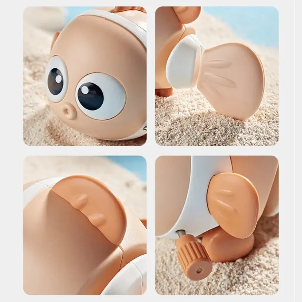 Random 2Pcs Fish Wind Up Toys