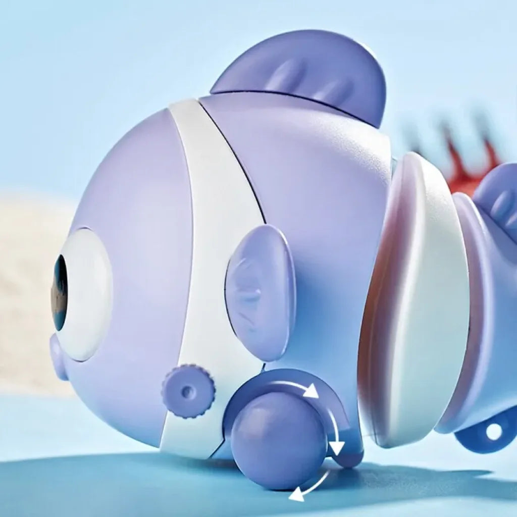 Random 2Pcs Fish Wind Up Toys