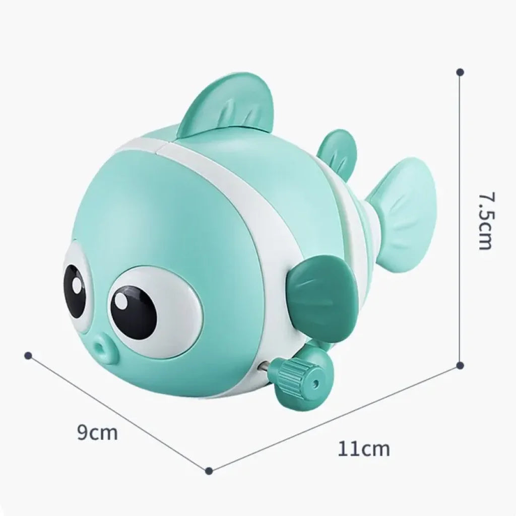 Random 2Pcs Fish Wind Up Toys