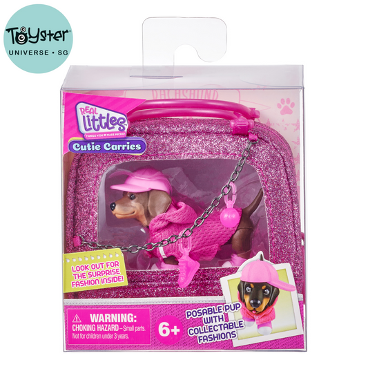 Real Littles Cutie Carries Pack - Dachshund