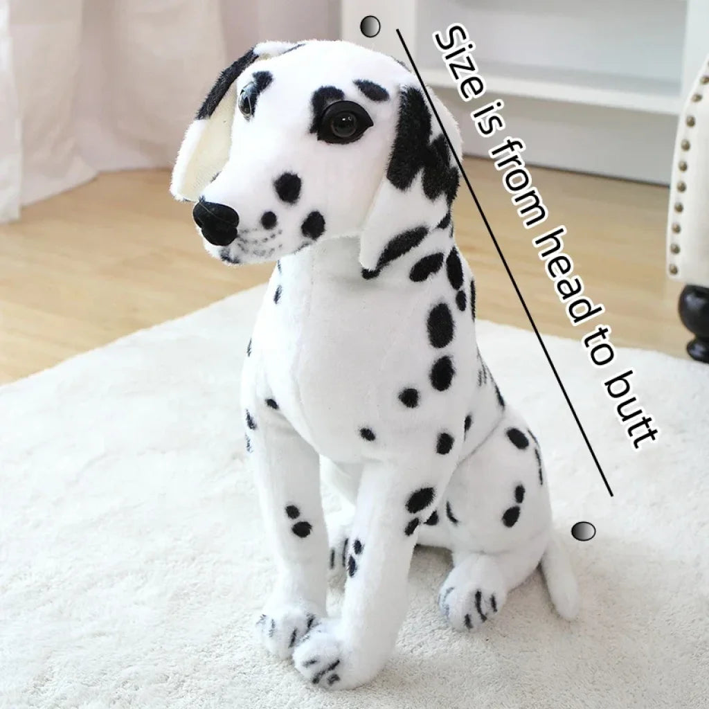 Realistic Stuffed Animals Pet Dot Dog Stand / About 40-50Cm