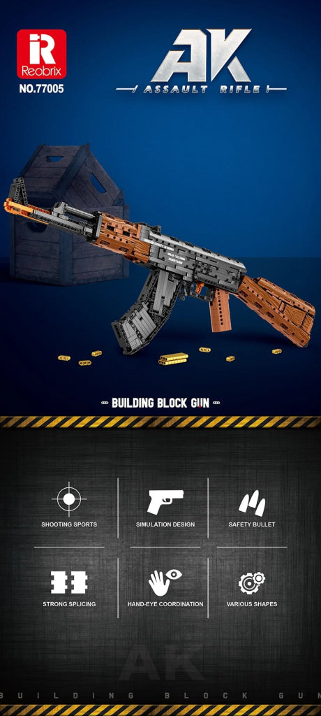 Reobrix AK-47 Assault Rifle 77005 - Reobrix